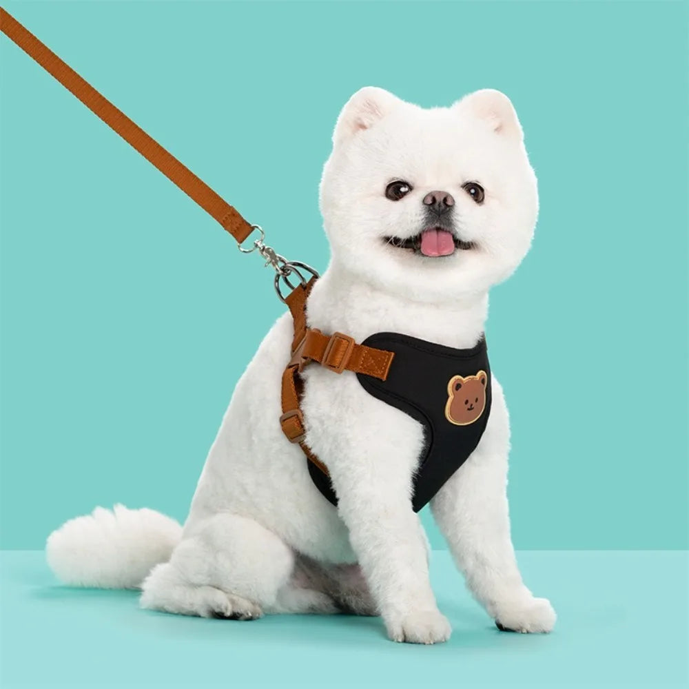 Pet Harness Leash For Small Medium Dogs And Cats Adjustable