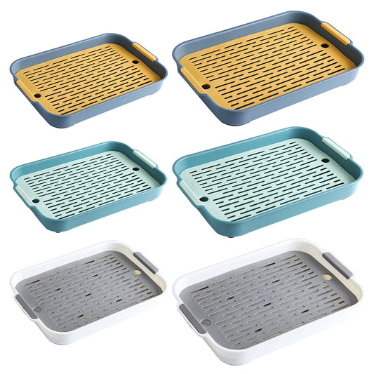 Plastic Rabbit Litter Box Corner Toilet Tray for Small Pets