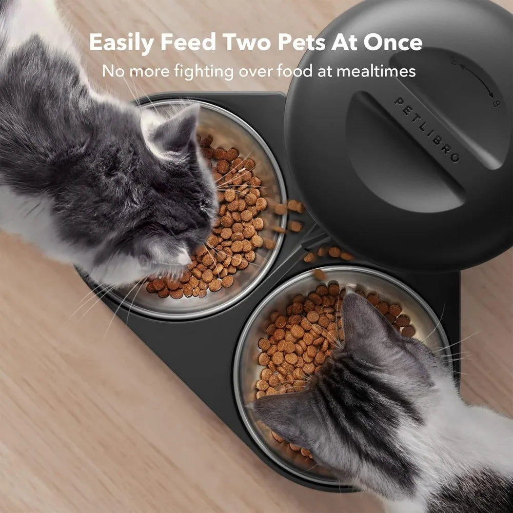 Automatic Pet Feeder Timed Dispenser For Cats And Dogs