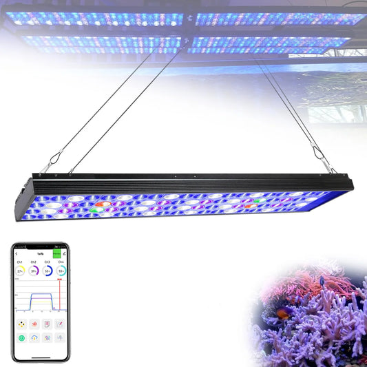 PopBloom Hertz H54 WiFi Dimmable Aquarium Light With Smart App