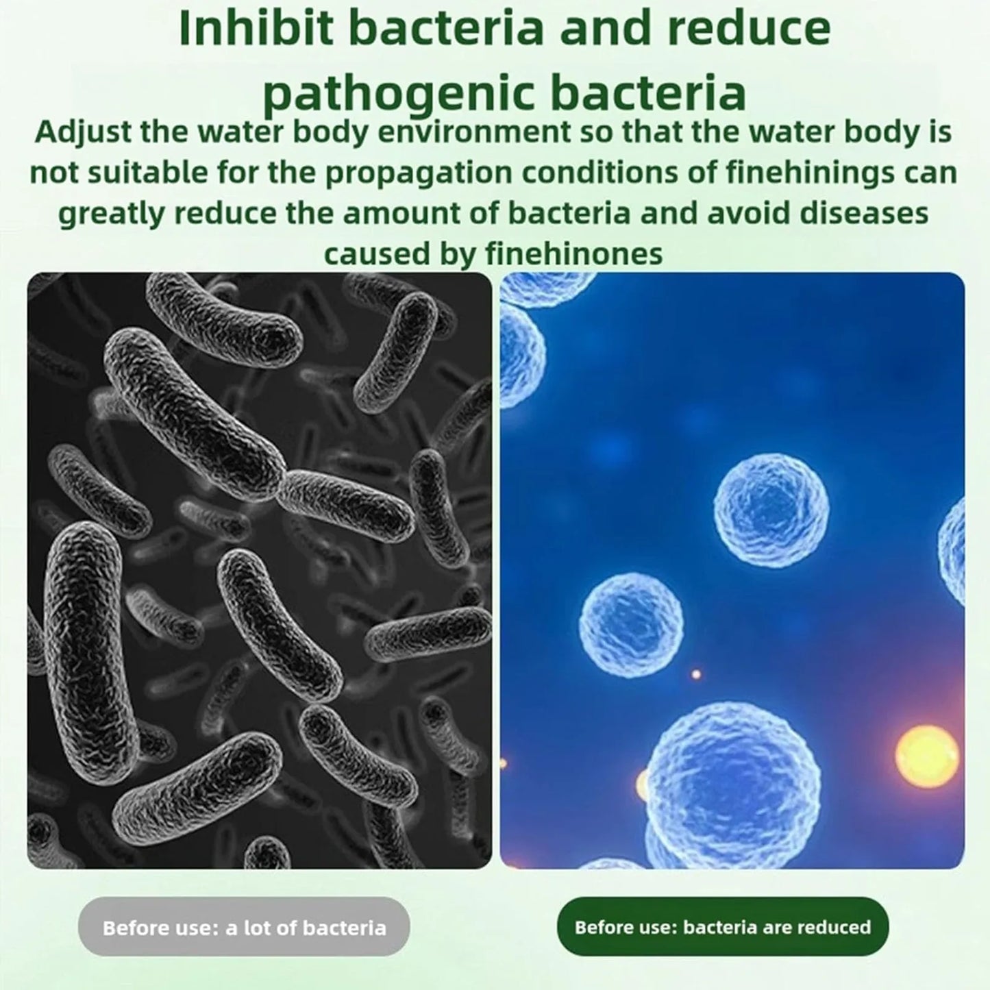 Freshwater Aquarium Water Purification Tablets Clear Turbidity