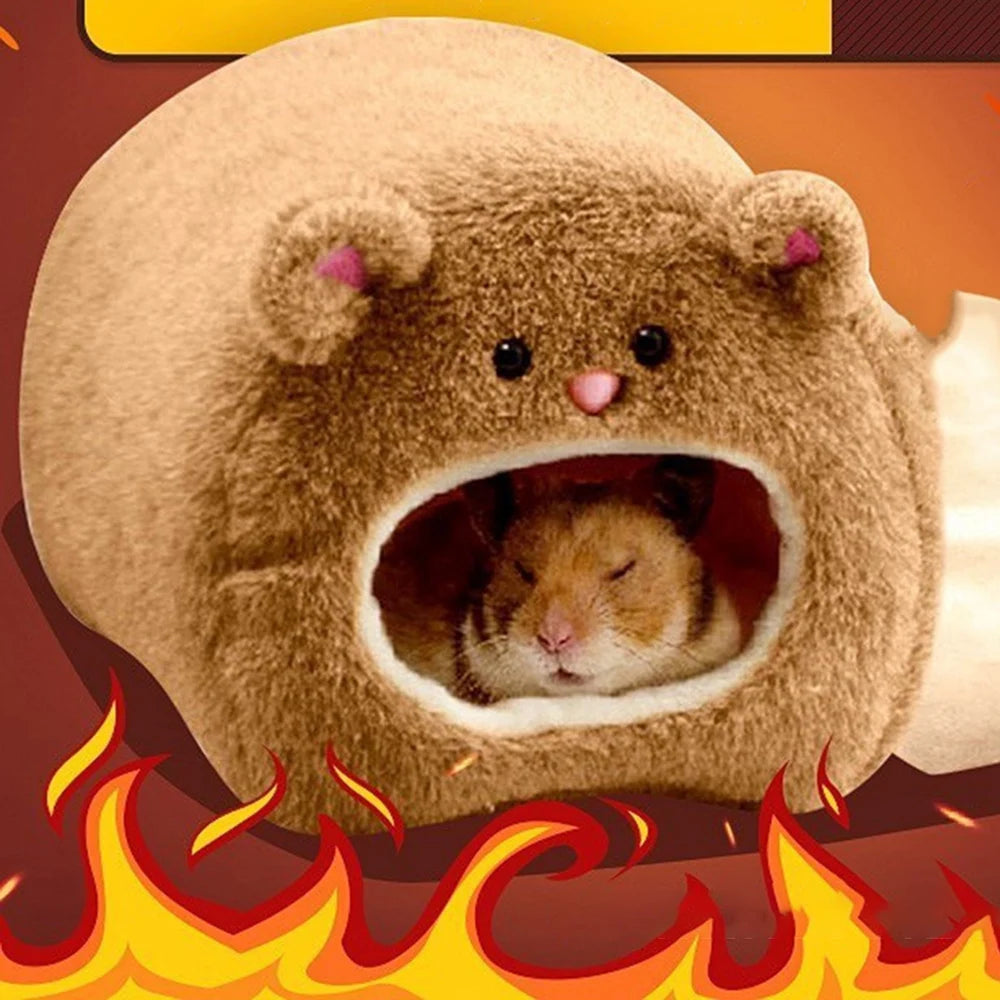 NONE Cotton Nest For Hamsters And Small Pets Winter Fleece