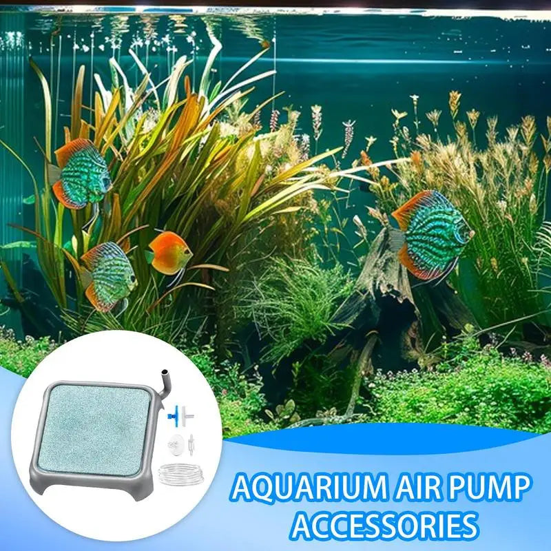 Fish Tank Bubble Diffuser Stone Stainless Steel Oxygen Enhancer